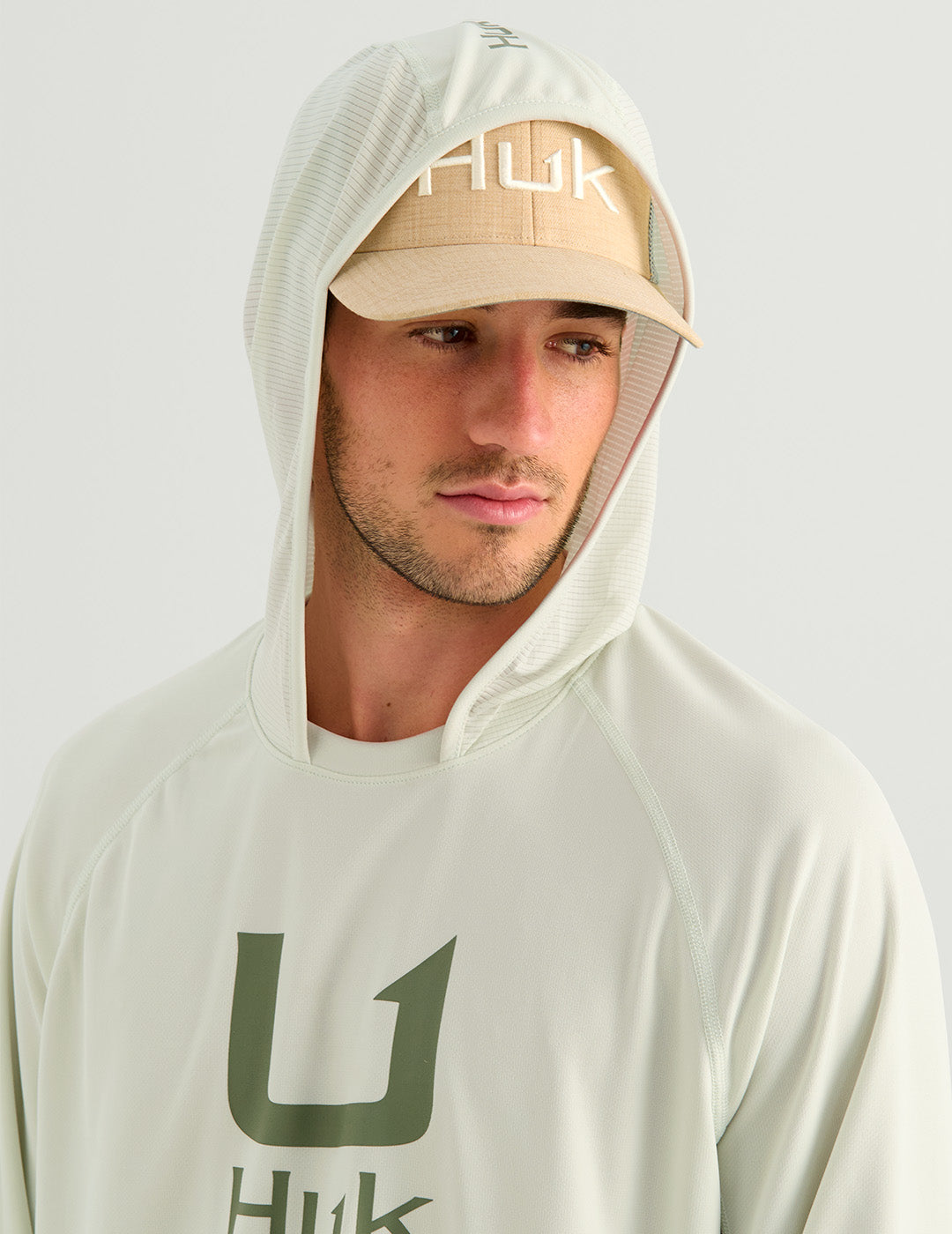 Huk Icon Performance Hoodie - Pale Algae