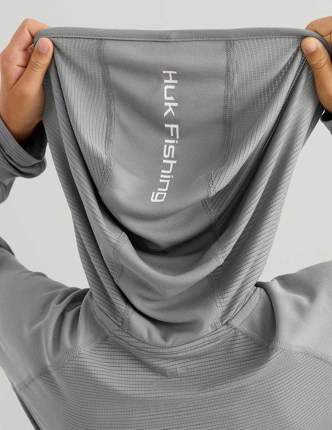 Huk Kids Icon Performance Hoodie - Sharkskin