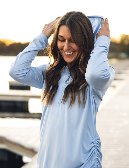 Huk Womens Pursuit Cover-Up Dress - Windsurfer