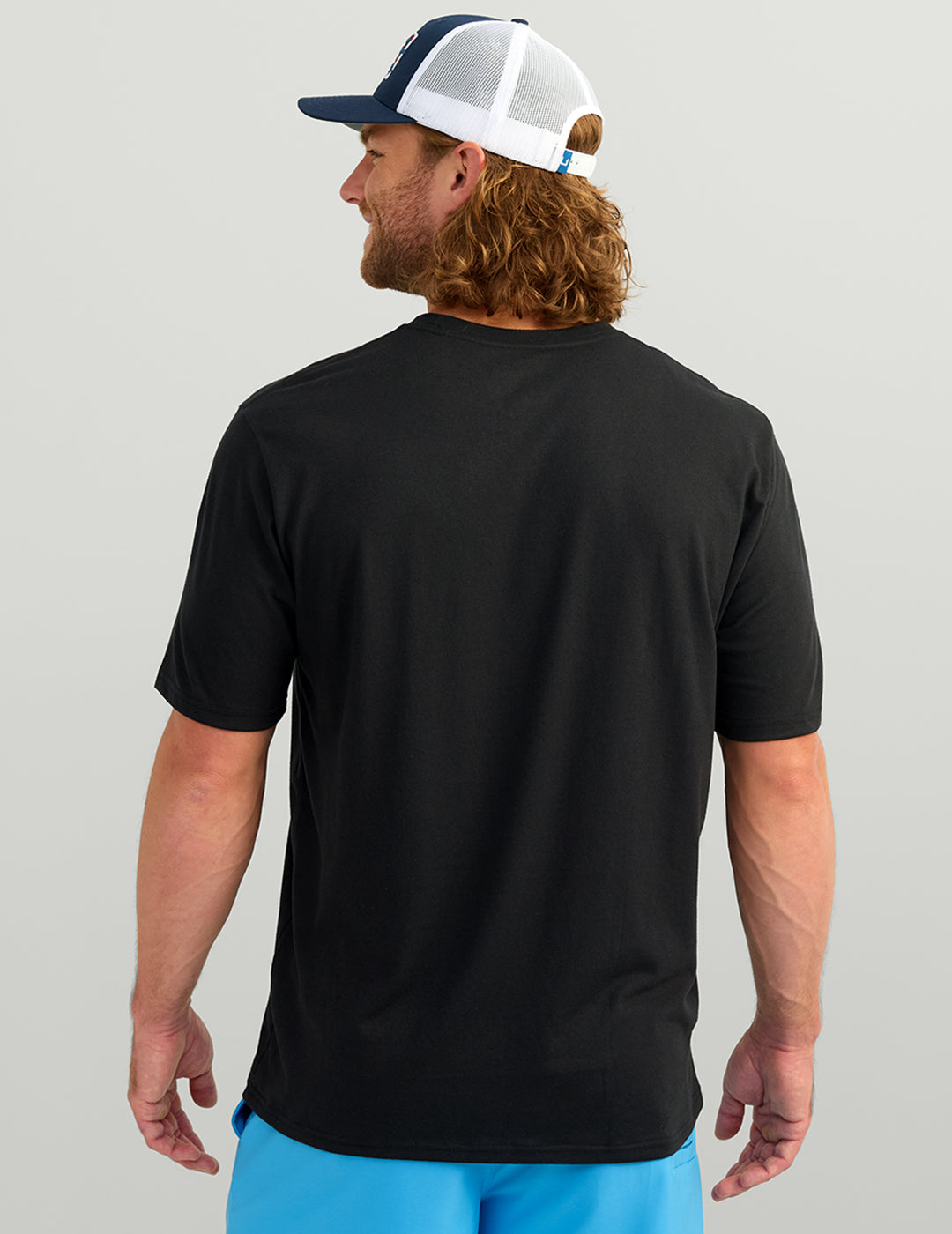 Huk Classic Logo Tee - Black