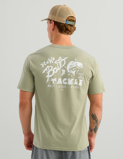 Huk Huk Bait Tee - Seagrass