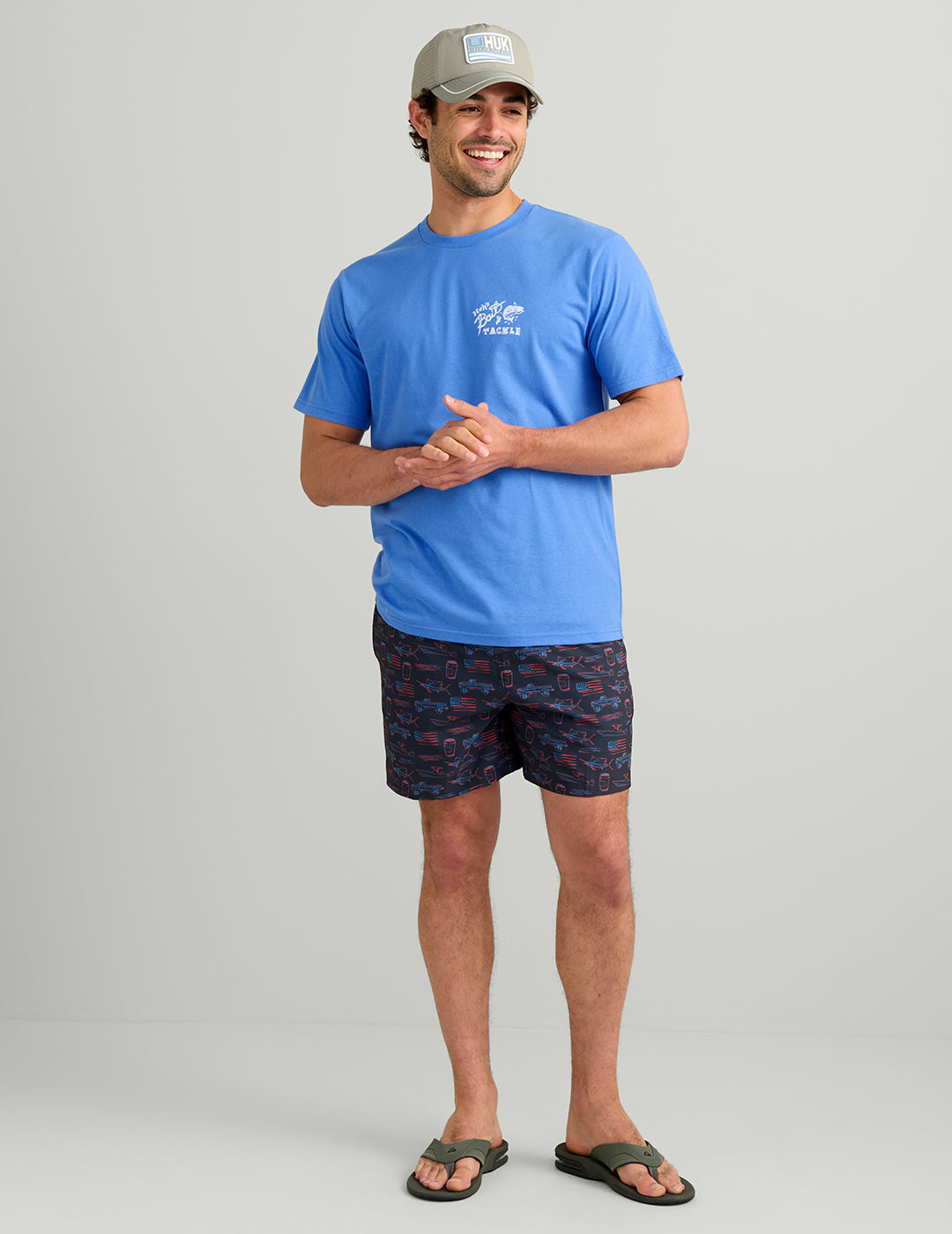 Huk Huk Bait Tee - Regatta