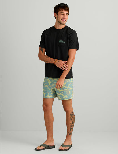 Huk Scenic Pocket Tee - Black