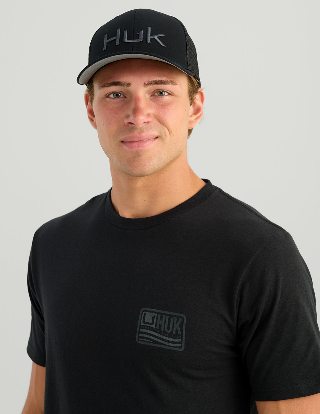 Huk Huk Born Wave Tee - Black