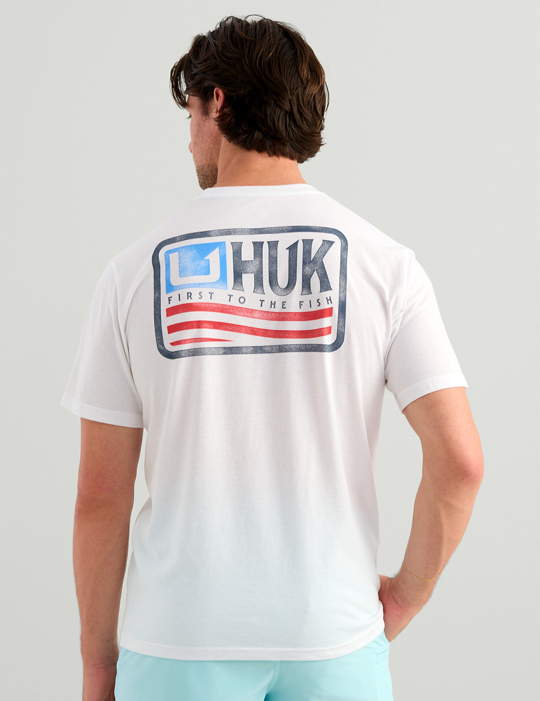 Huk Huk Born Wave Tee - White