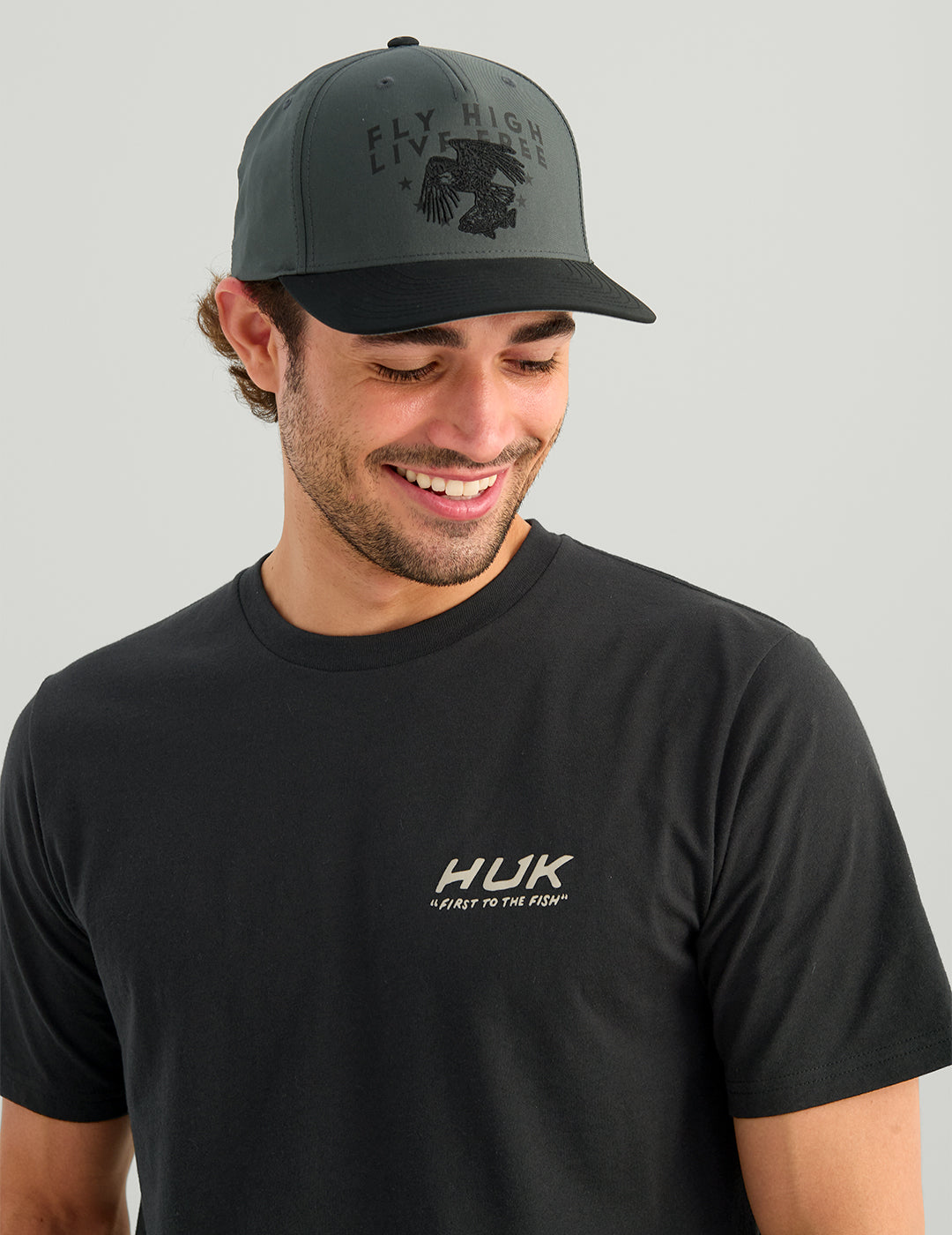 Huk Huk Vintage Tee - Black