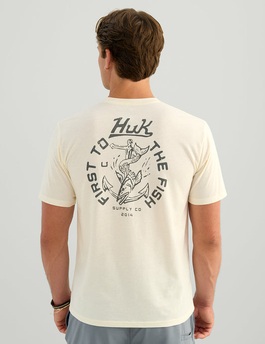 Huk Huk Vintage Tee - Egret