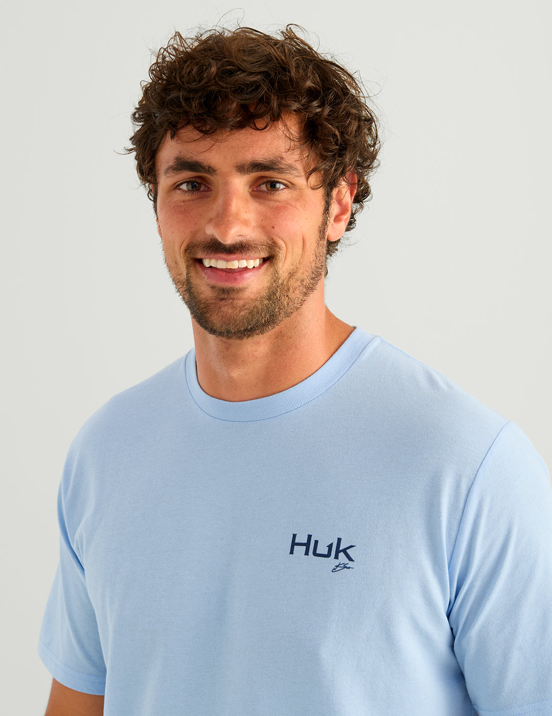 Huk KC Poster Series Tee - Cerulean