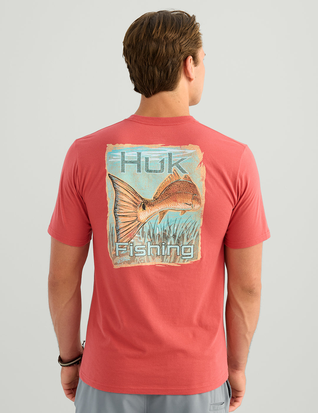 Huk KC Poster Series Tee - Mineral Red