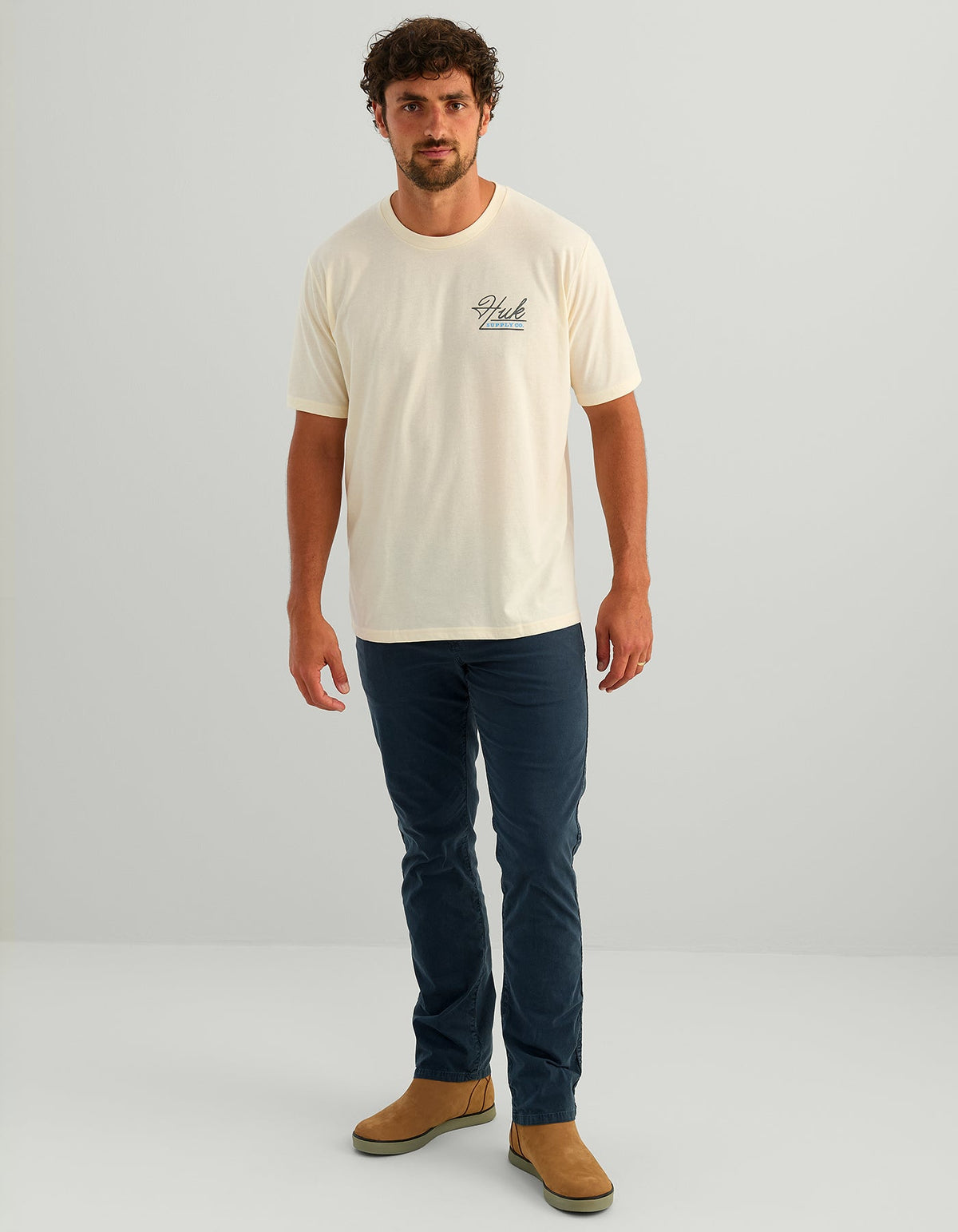 Huk In The Wild Tee - Egret