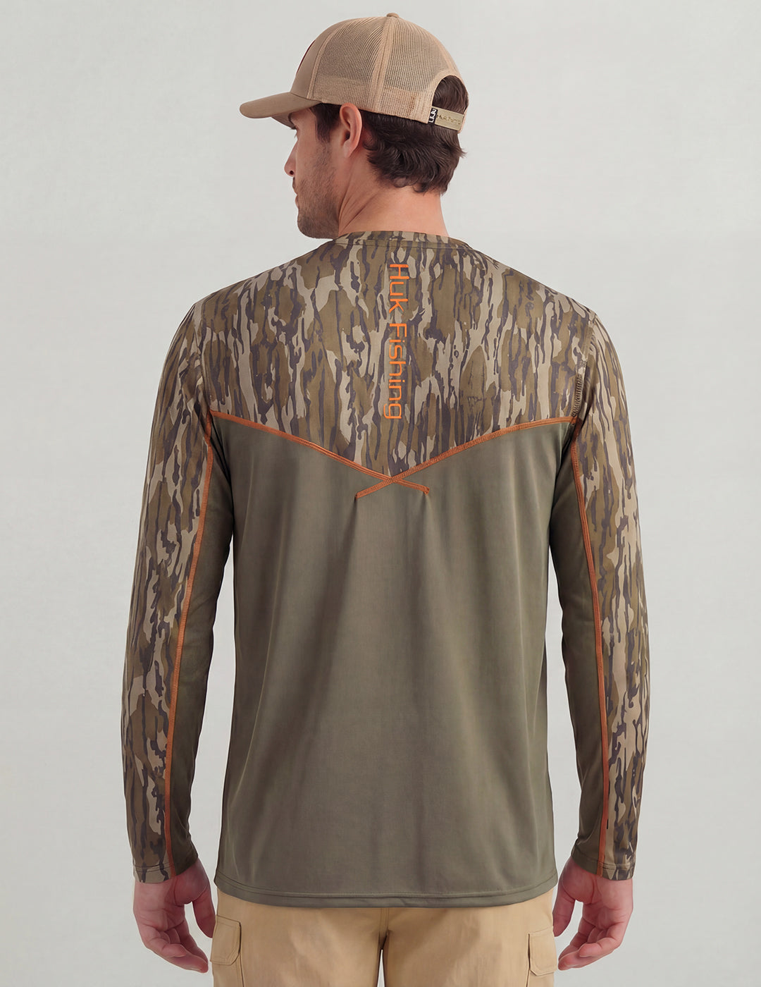 Huk Icon X Mossy Oak Bottomland Crew - Mossy Oak Bottomland