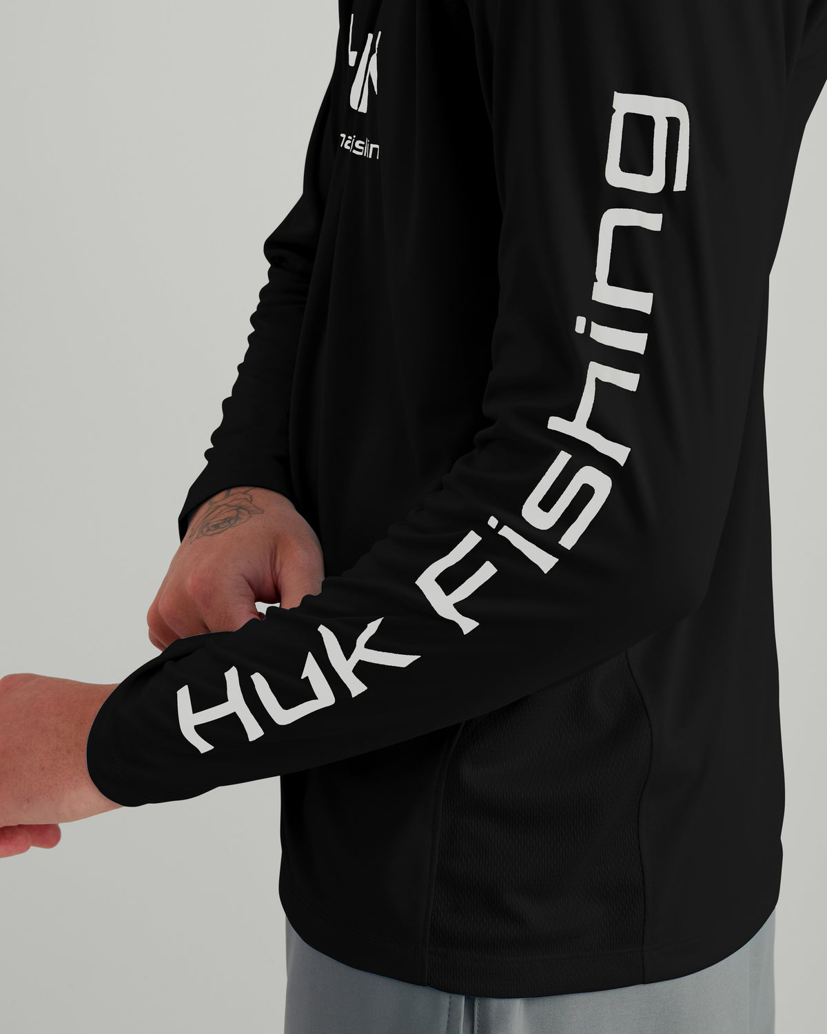 Huk Pursuit Performance Crew - Black