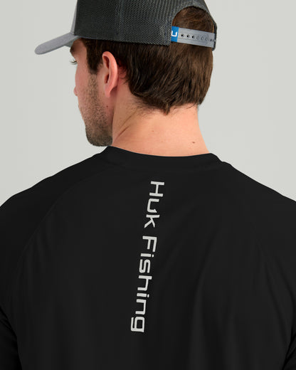 Huk Pursuit Performance Crew - Black