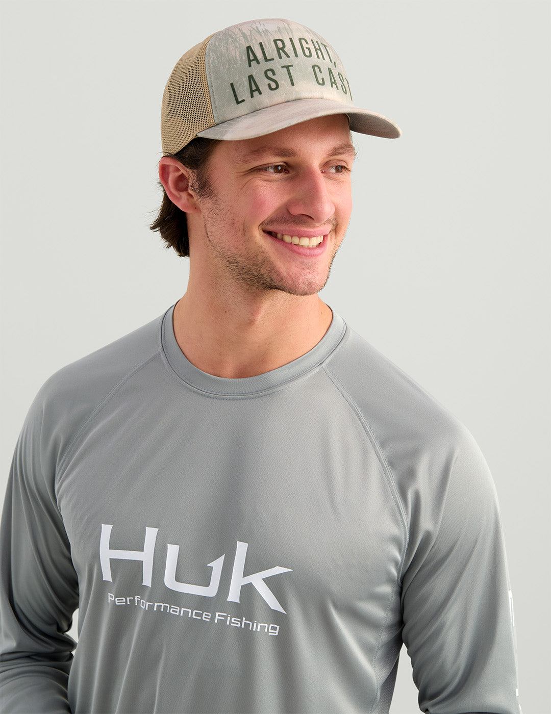 Huk Pursuit Performance Crew - Sharkskin