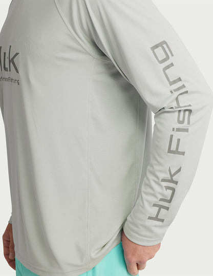 Huk Pursuit Performance Crew - Harbor Mist