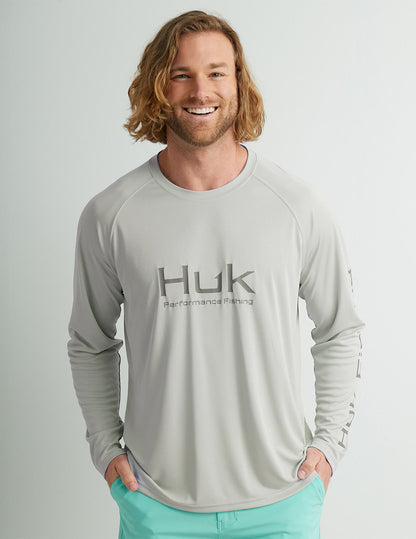 Huk Pursuit Performance Crew - Harbor Mist