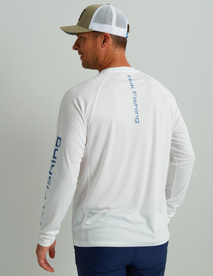 Huk Pursuit Performance Crew - White