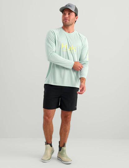 Huk Pursuit Performance Crew - Heron Blue