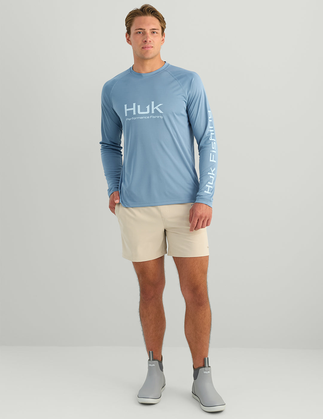 Huk Pursuit Performance Crew - Blue Shadow