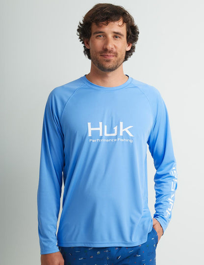 Huk Pursuit Performance Crew - Marolina Blue