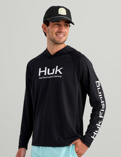Huk Pursuit Performance Hoodie - Black