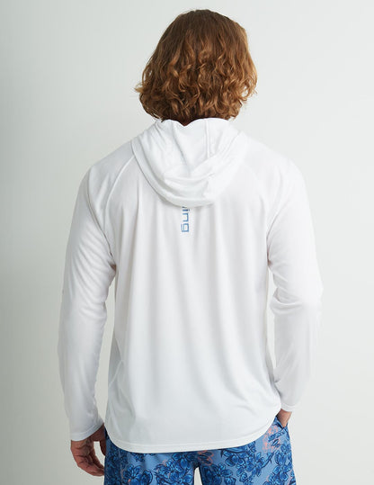 Huk Pursuit Performance Hoodie - White