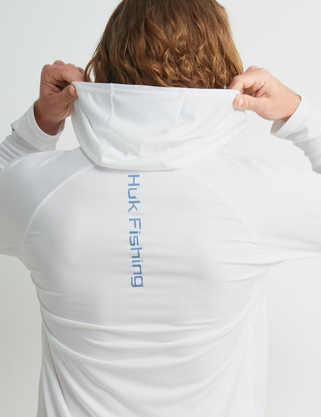 Huk Pursuit Performance Hoodie - White