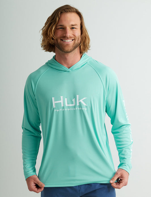 Huk Pursuit Performance Hoodie - Marine Blue