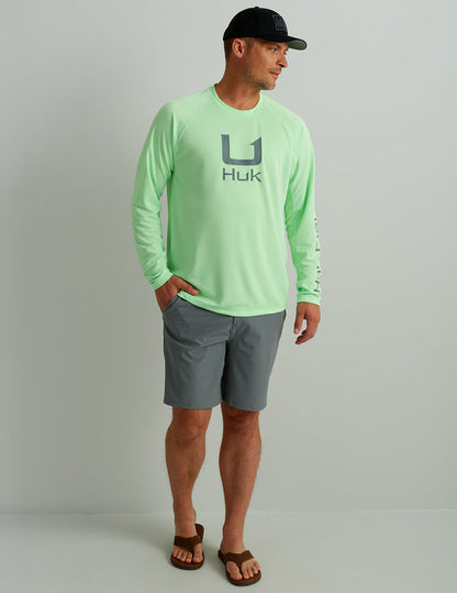 Huk Next Level 10.5-inch Short - Overcast Grey