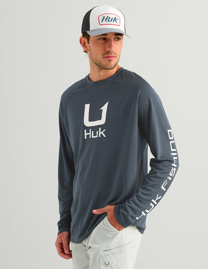Huk Icon Performance Crew - Sea Storm