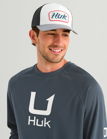 Huk Icon Performance Crew - Sea Storm