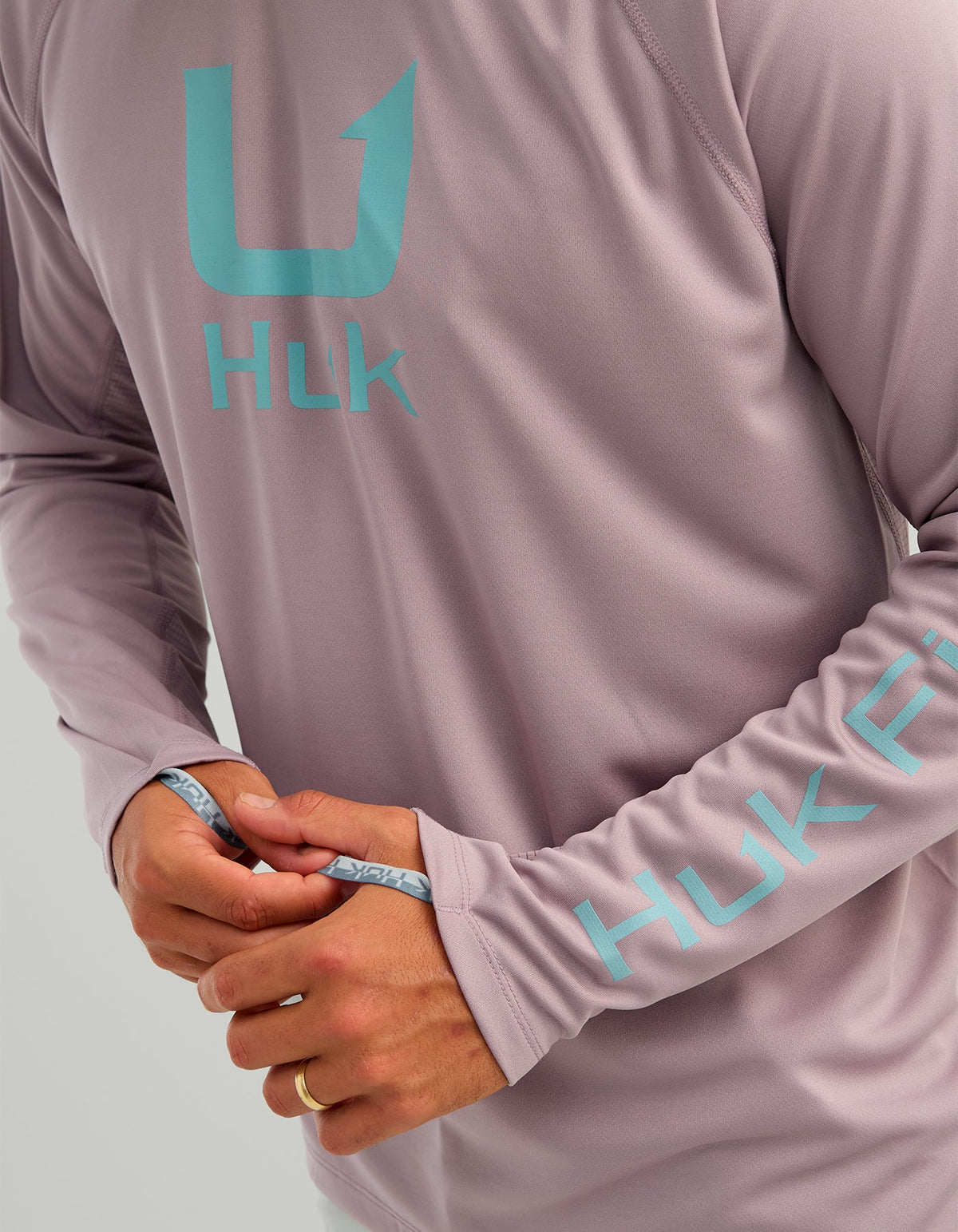 Huk Icon Performance Hoodie - Salt Plum
