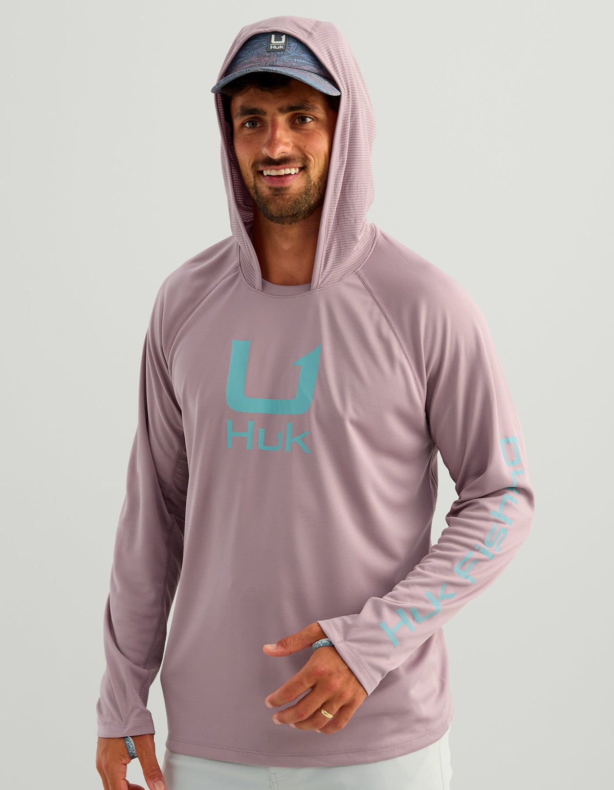 Huk Icon Performance Hoodie - Salt Plum