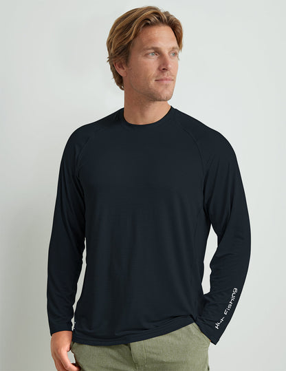 Huk A1A Performance Crew - Black