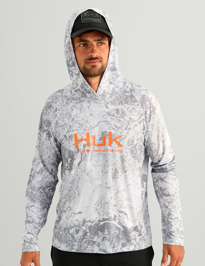 Huk Mossy Oak Pursuit Performance Hoodie - Mossy Oak Seagull