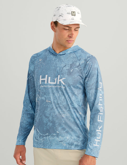 Huk Mossy Oak Pursuit Performance Hoodie - Mossy Oak Shipyard