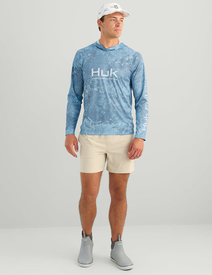 Huk Mossy Oak Pursuit Performance Hoodie - Mossy Oak Shipyard