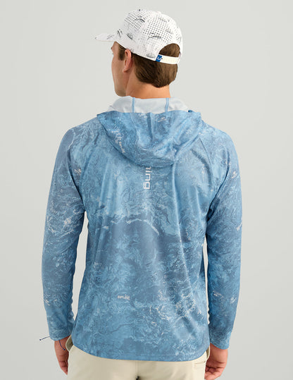 Huk Mossy Oak Pursuit Performance Hoodie - Mossy Oak Shipyard