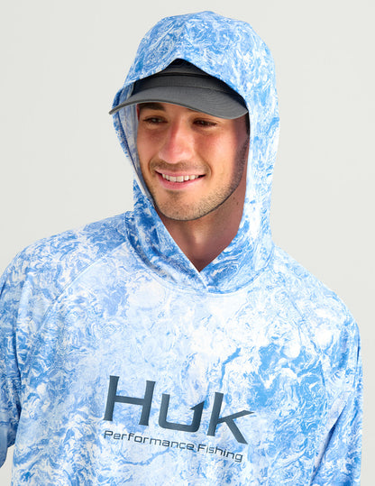 Huk Mossy Oak Pursuit Performance Hoodie - Mossy Oak Regatta