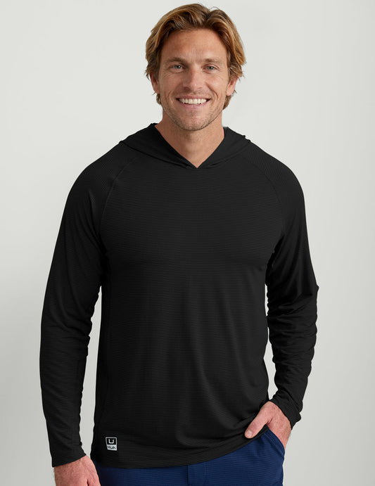 Huk A1A Performance Hoodie - Black