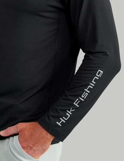 Huk A1A Performance Hoodie - Black