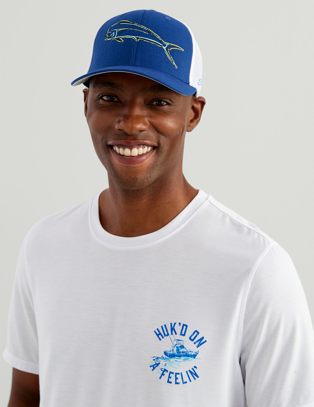 Huk Drift Short Sleeve Performance Tee - White