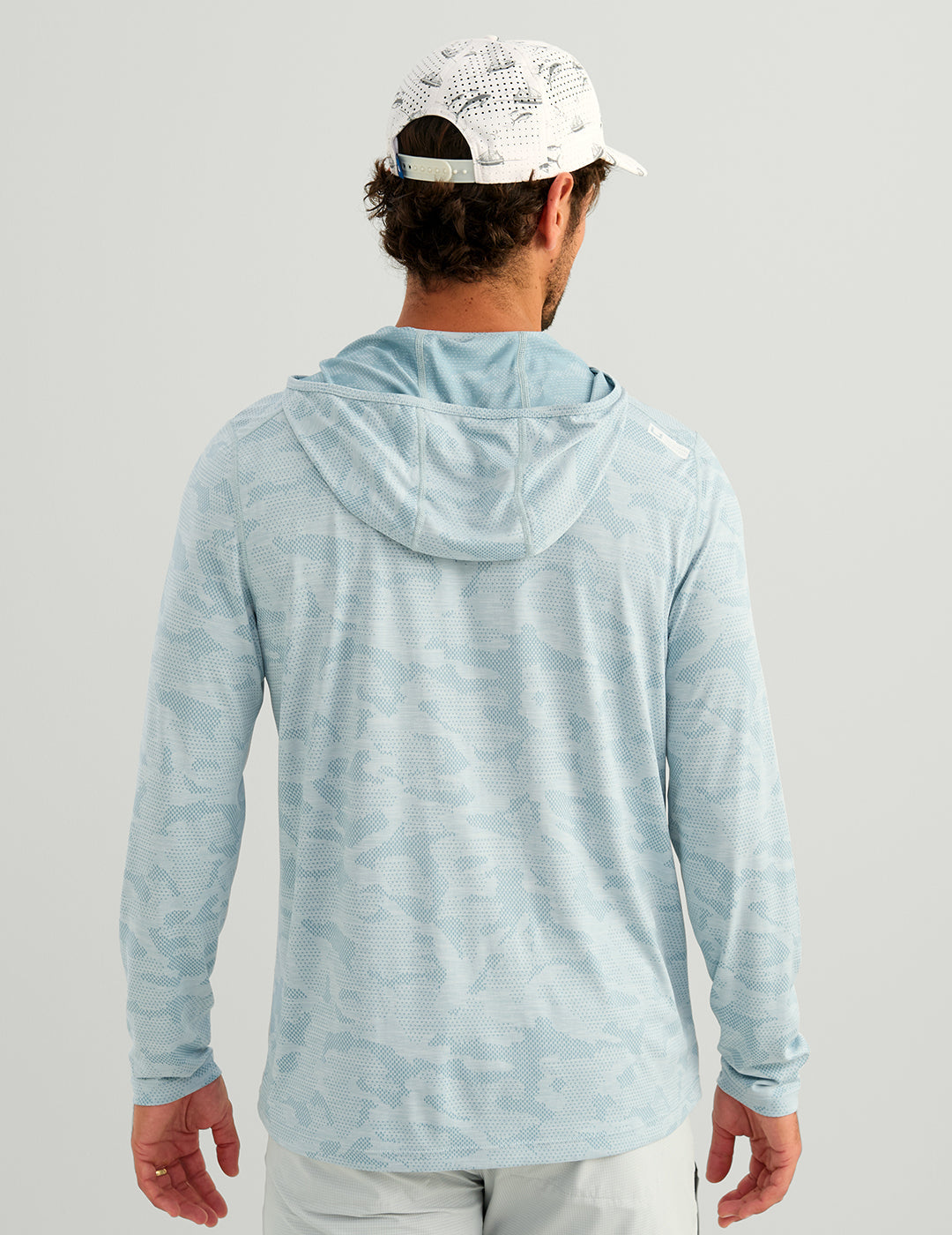 Huk A1A Pro Sun Hoodie - Reefline Camo