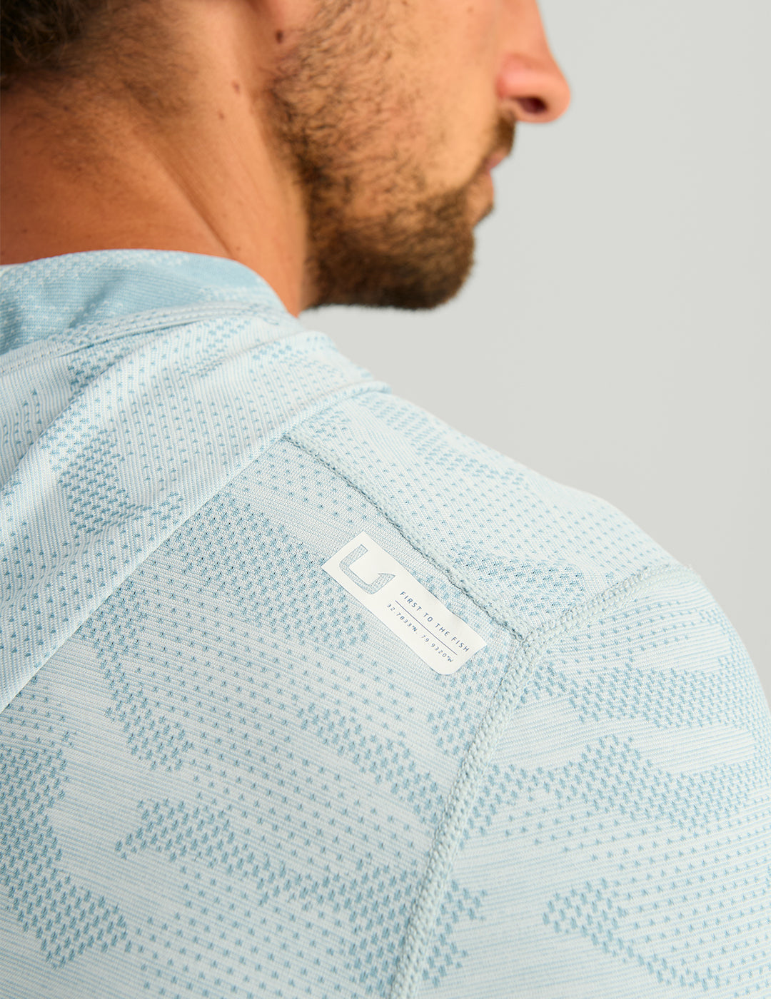 Huk A1A Pro Sun Hoodie - Reefline Camo