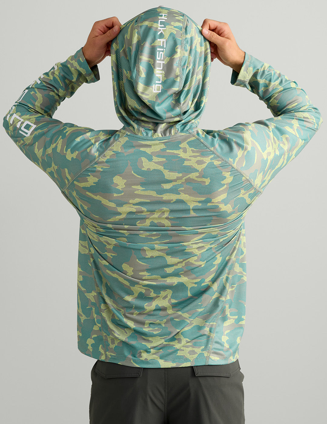 Huk Icon Performance Hoodie - Seagrass Camo