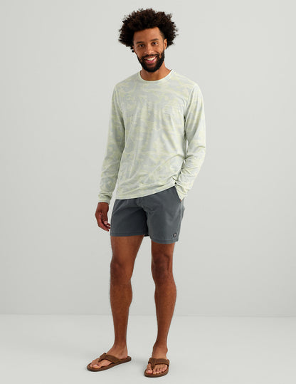 Huk Drift Long Sleeve Performance Tee - Pale Algae Camo