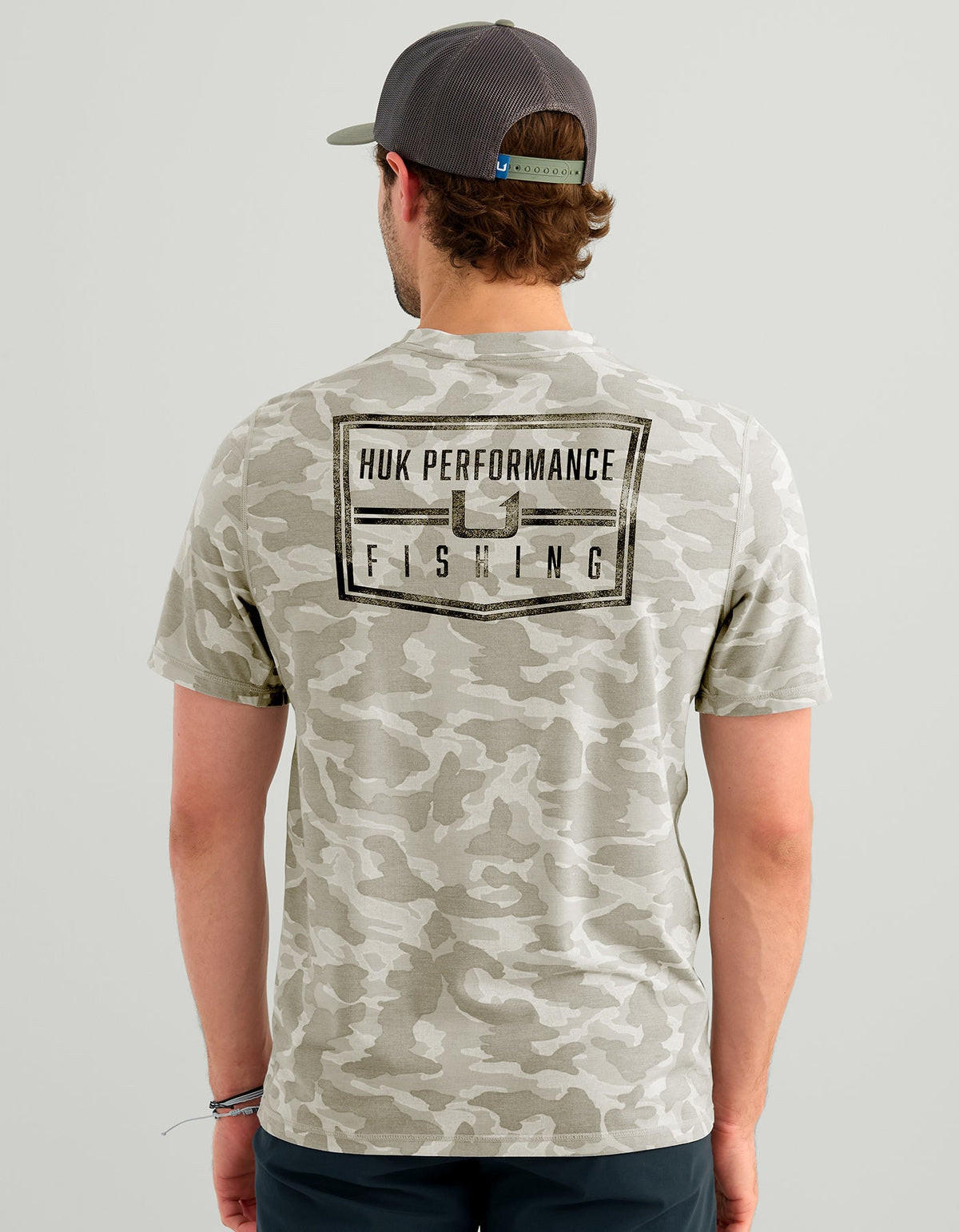 Huk Drift Short Sleeve Performance Tee - Seagull Camo