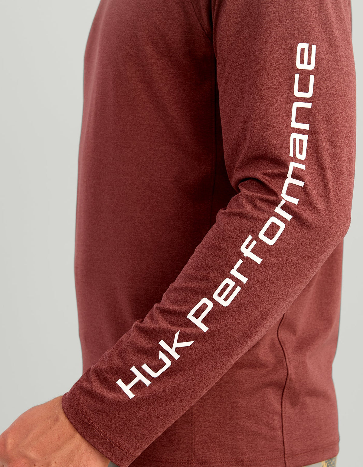 Huk Airweight Hoodie - Port Heather