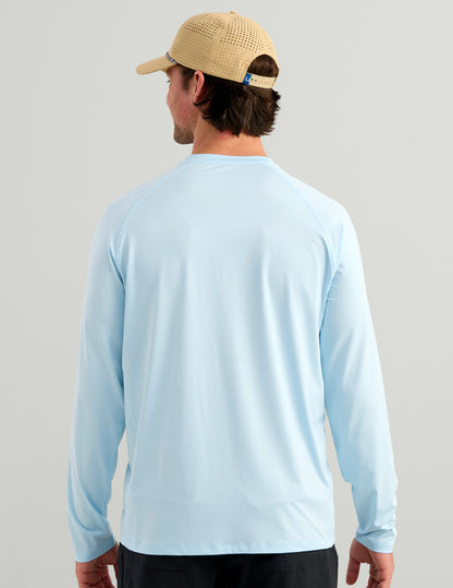 Huk Airweight Crew - Coastal Drift Heather