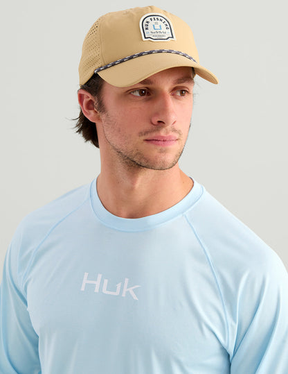 Huk Airweight Crew - Coastal Drift Heather